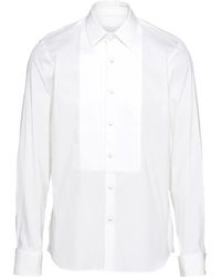 Prada - Popeline Overhemd - Lyst