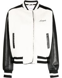 Axel Arigato - Saul Faux-Shearling Bomber Jacket - Lyst