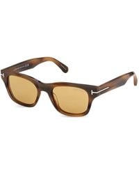 Tom Ford - Caleb-02 Square-Frame Sunglasses - Lyst