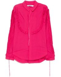Midorikawa - Raw Edge Blouse - Lyst