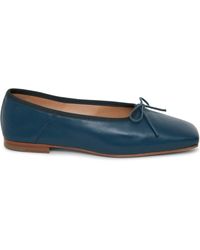 square toe ballet pumps