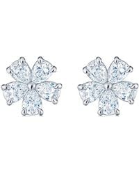 Kwiat - Cluster Floral Diamond Stud Earrings - Lyst