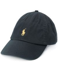Polo Ralph Lauren Baseballkappe mit Logo - Schwarz