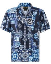 CAMILLA - Cabana Short-Sleeve Printed Shirt - Lyst