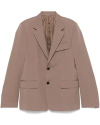 Lanvin - Blazer Con Doble Botonadura - Lyst