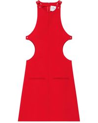 Courreges - Cut-Out Detail Sleeveless Dress - Lyst
