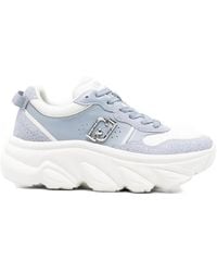 Liu Jo - Steffy 01 Logo-Plaque Sneakers - Lyst