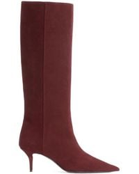 Fabiana Filippi - Pointed Suede Boots - Lyst