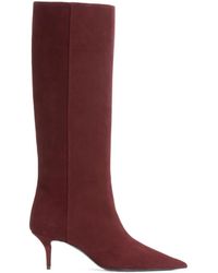 Fabiana Filippi - Pointed Suede Boots - Lyst