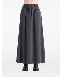 Amomento - Gathered Elasticated-Waist Skirt - Lyst