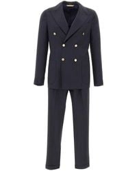 Briglia 1949 - Taurasi Double-Breasted Suit - Lyst
