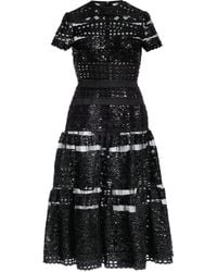 Elie Saab - Mittellanges Tüllkleid - Lyst