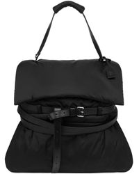 Moschino - Quilted Belted Shoulder Bag - Lyst