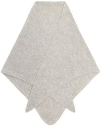 EMERSON RENALDI - Knitted Triangle Scarf - Lyst