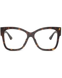 Jimmy Choo - Brille Mit Eckigem Gestell - Lyst