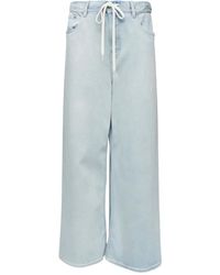MM6 by Maison Margiela - Pantaloni Con 5 Tasche E Coulisse - Lyst