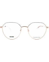 Moschino - Geometric-Frame Glasses - Lyst
