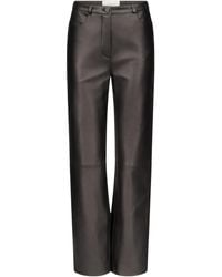 Loulou de Saison - Cobe Leather Trousers - Lyst