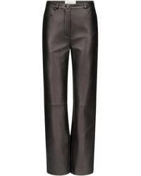 Loulou de Saison - Cobe Leather Trousers - Lyst