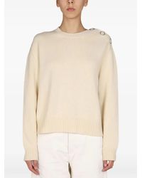 Jil Sander - Button-Detail Sweater - Lyst