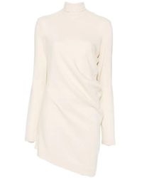 TOTEME - High-Neck Twist Blouse - Lyst