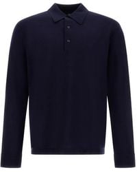 Herno - Long-Sleeved Polo Shirt - Lyst