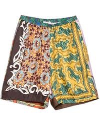 ALÉMAIS - Arnie Short Met Grafische Print - Lyst