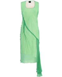 Givenchy - Ruffled Silk Dress - Lyst