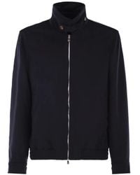 Brunello Cucinelli - Stand-Collar Wool Jacket - Lyst