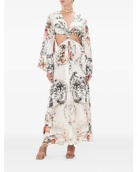 CAMILLA - Knot Cut-Out Dress - Lyst