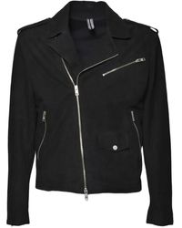 DFOUR® - Chaqueta Biker Con Cremallera Asimétrica - Lyst