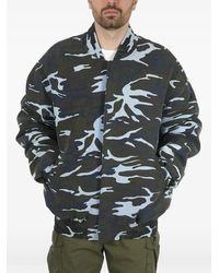 we11done - Camouflage-Print Oversized Bomber Jacket - Lyst