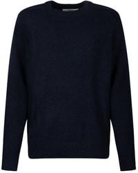 SELECTED - Ribbed Round-Neck Sweater - Lyst