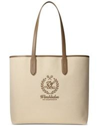 Ralph Lauren - Wimbledon Logo-Embroidered Tote Bag - Lyst