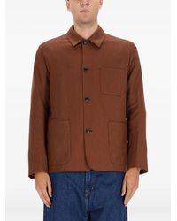 Paul Smith - Jacket With Classic Collar - Lyst