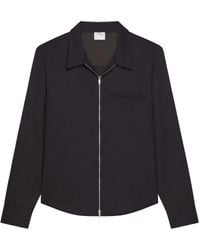 Courreges - Zipped Twill Shirt - Lyst