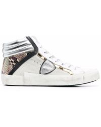 Philippe Model - Prsx Python Mixage High-top Sneakers - Lyst