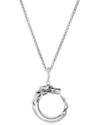 John Hardy - Sterling Naga Sapphire Necklace - Lyst