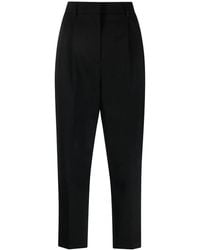 Lanvin - High-Rise Tailored Trousers - Lyst