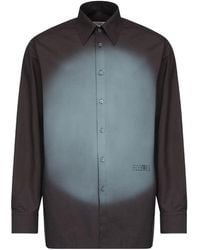 MM6 by Maison Margiela - Buttoned Long-Sleeved Shirt - Lyst