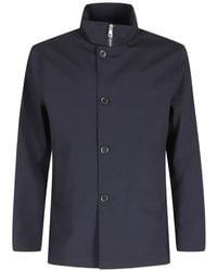 DUNO - Solus Button Zip Jacket - Lyst