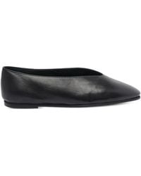 Poeve - Leather Ballet Flats - Lyst