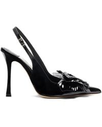 Blumarine - Pumps Slingback Con Fiocco - Lyst