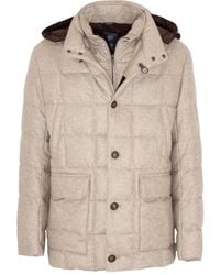 Fay - Gevoerd Jack Met Capuchon - Lyst