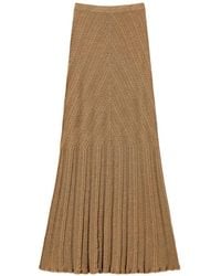 Twinset - Gebreide Maxi-Rok - Lyst