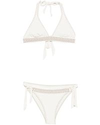 Banana Moon - Haut De Bikini À Finitions En Crochet À Dos Nu - Lyst