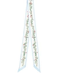 Givenchy - Floral-Print Silk Scarf - Lyst