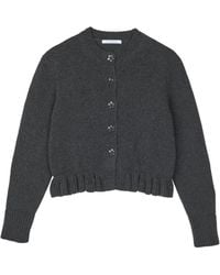 Cecilie Bahnsen - Fibbie Ruffled Cardigan - Lyst