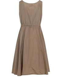 Miu Miu - Kleid mit Kordelzug - Lyst