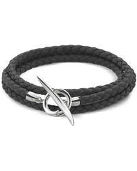 Shaun Leane - Sterling T-Bar Bracelet - Lyst